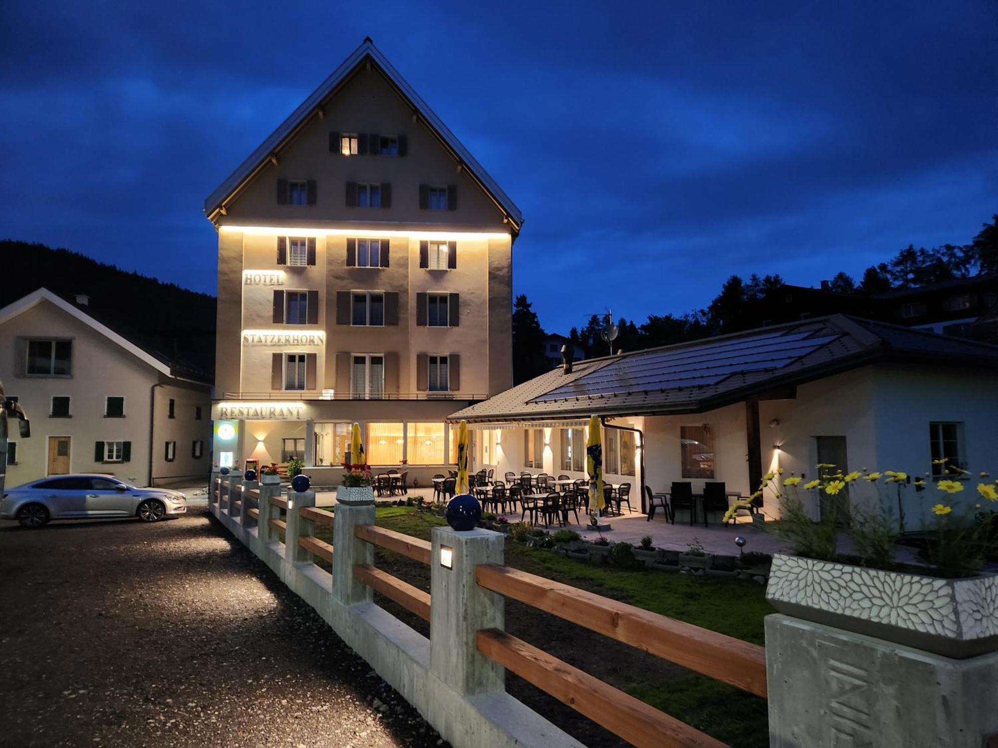 Hotel Staetzerhorn Парпан Экстерьер фото
