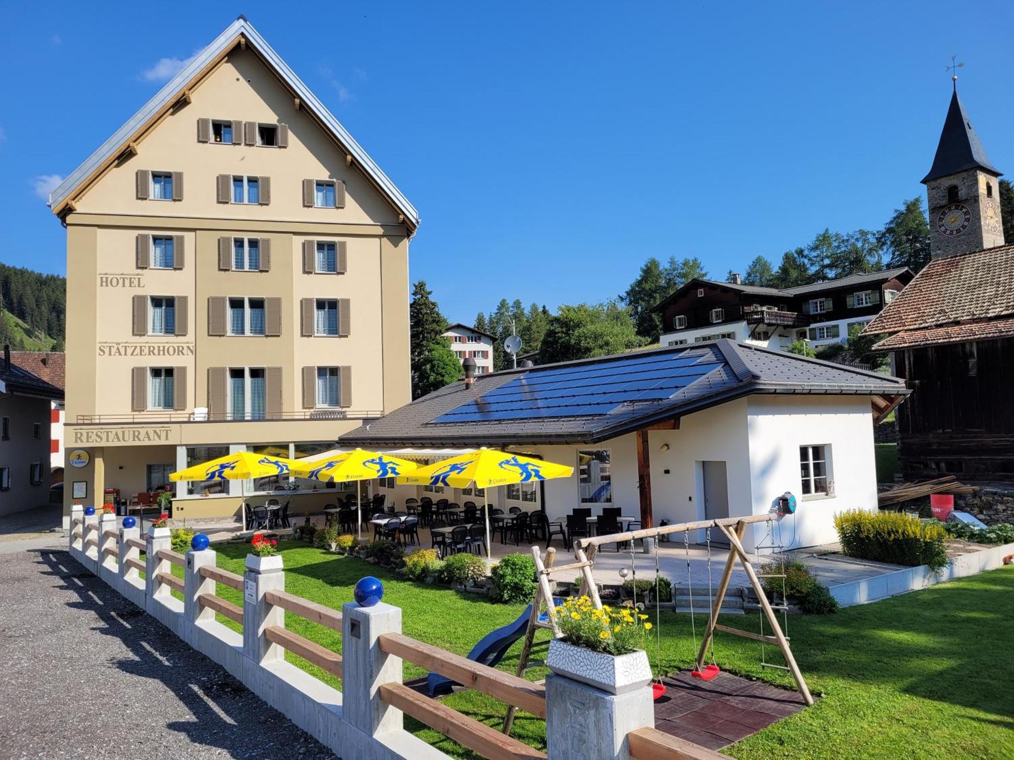 Hotel Staetzerhorn Парпан Экстерьер фото